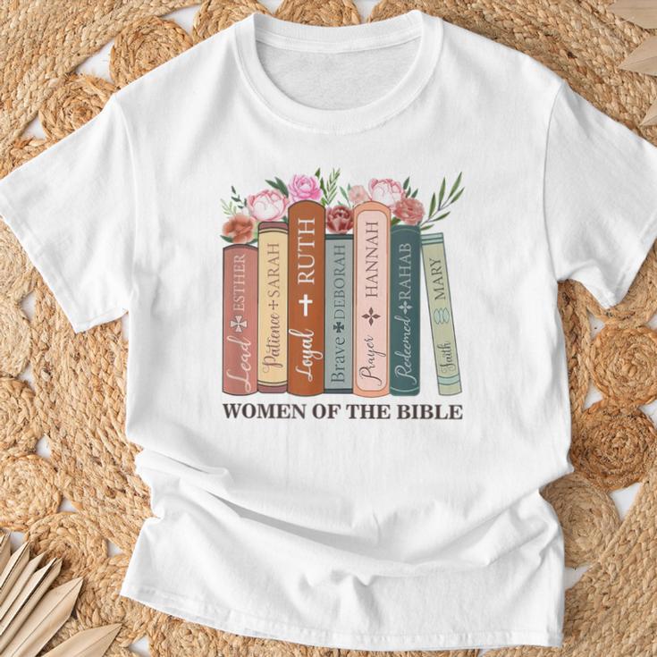 The Original Women Of The Bible Books Full Color T-Shirt Gifts for Old Men