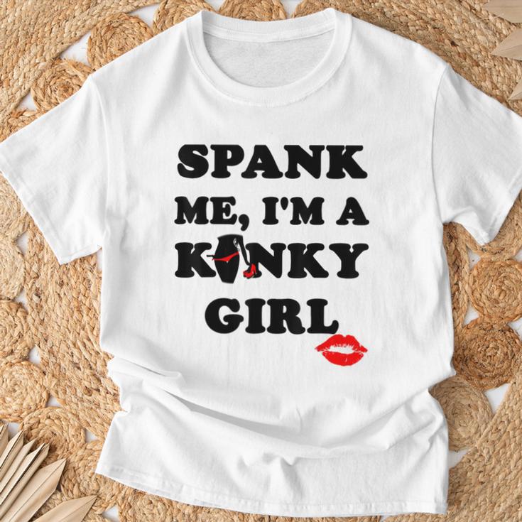 Pank Me I'm A Kinky Girl Tシャツ 高齢者への贈り物