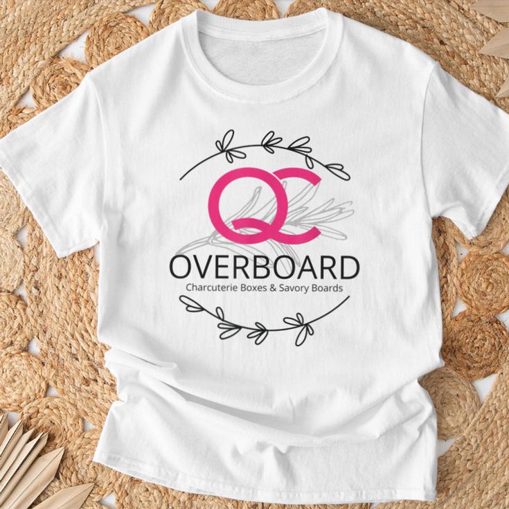 Qc オーバーボード Tシャツ 高齢者への贈り物