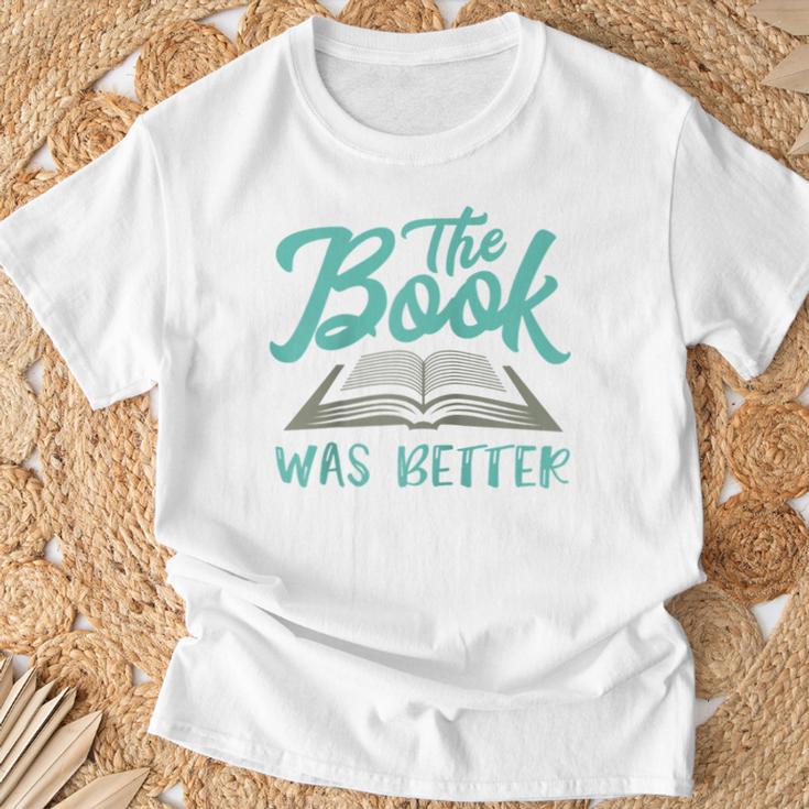 The Read Book Was Better Great Book Reader Lover Literary Raglan Baseball Tee T-Shirt Gifts for Old Men The Read Book Was Better Great Book Reader Lover Literary Raglan Baseball Tee T-Shirt Gifts for Old Men