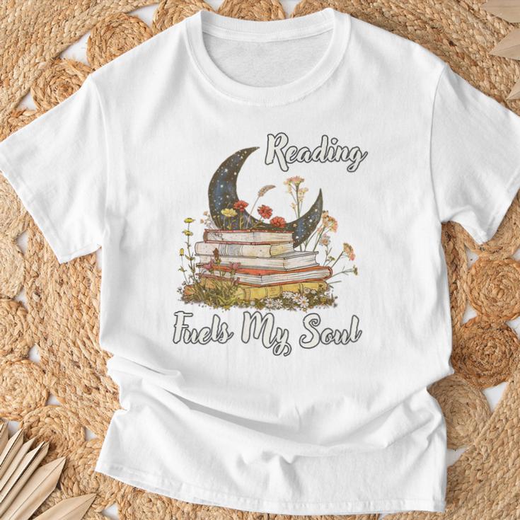 Reading Fuels My Soul Inspirational Book Lover & Bibliophile Premium Tri-Blend T-Shirt Gifts for Old Men Reading Fuels My Soul Inspirational Book Lover & Bibliophile Premium Tri-Blend T-Shirt Gifts for Old Men