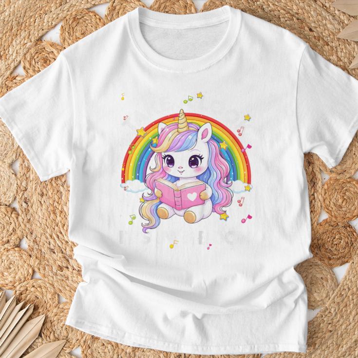Reading Take Look Its In A Book Toddler Girls Rainbow Lover T-Shirt Gifts for Old Men
