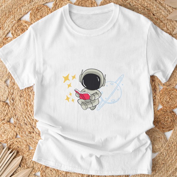Reading Is Out Of This World Space Books Lover Performance T-Shirt Gifts for Old Men