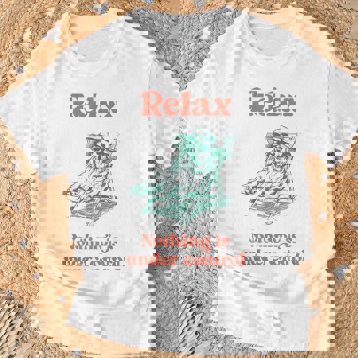 Relax Labrador Dog Owner Graphic Tシャツ 高齢者への贈り物