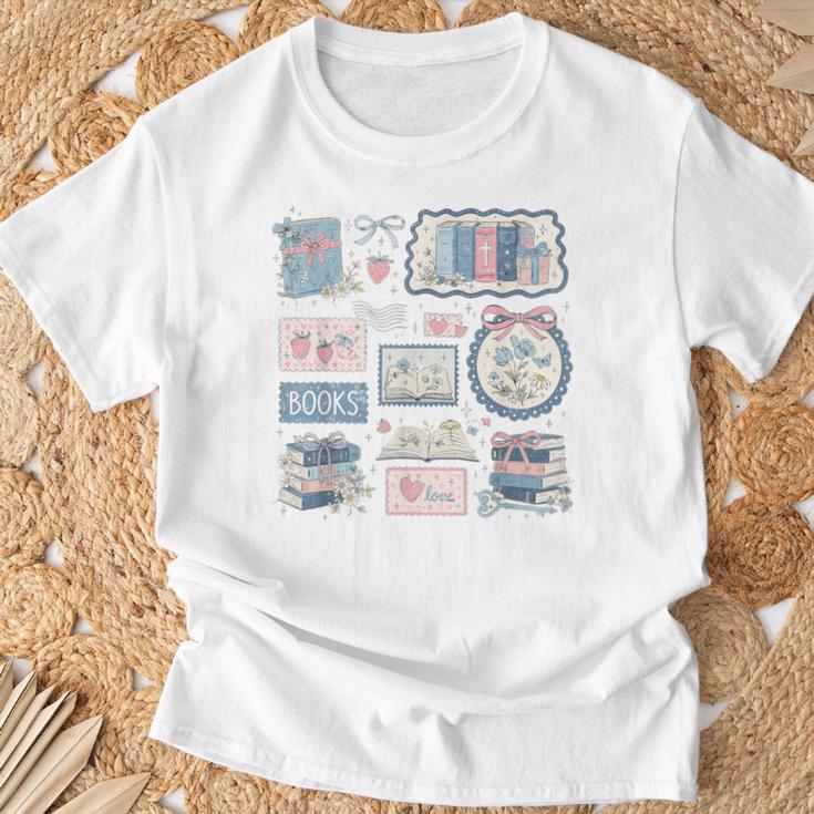 Retro Bookish Love Collage Book Lover Librarian Scrapbook T-Shirt Gifts for Old Men Retro Bookish Love Collage Book Lover Librarian Scrapbook T-Shirt Gifts for Old Men