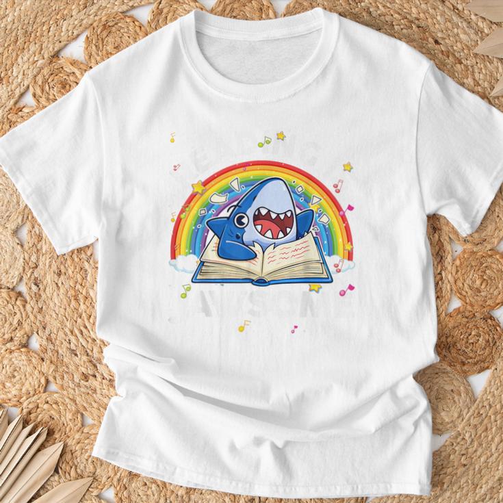 Shark Reading Is Jawsome Book Rainbow Kid Boys Toddler T-Shirt Gifts for Old Men Shark Reading Is Jawsome Book Rainbow Kid Boys Toddler T-Shirt Gifts for Old Men