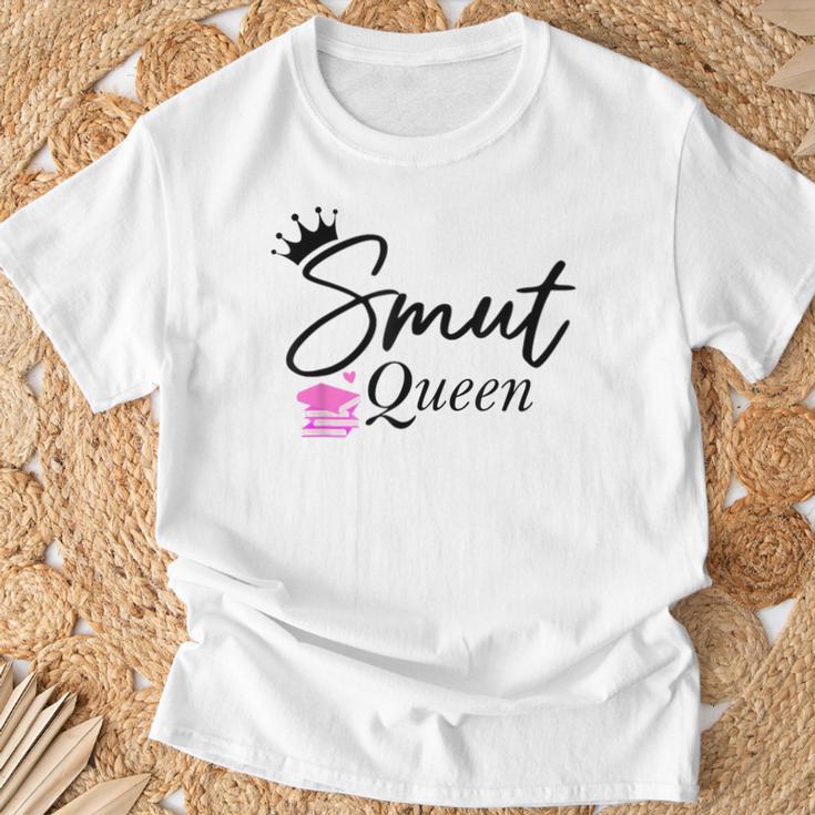 Smut Slutt Probably Reading Smutt Books Reader Smut Queen T-Shirt Gifts for Old Men
