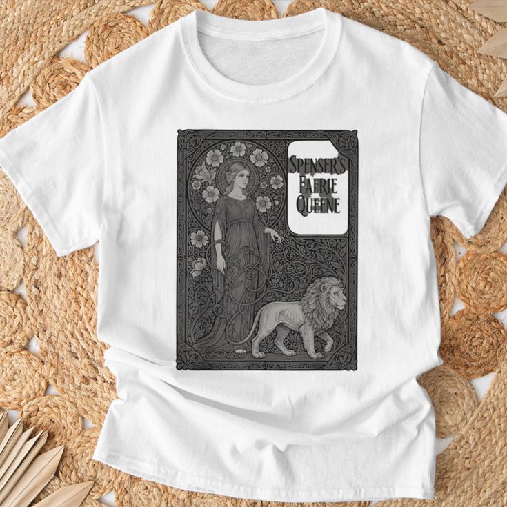 Spenser's Faerie Queene Literary Classic Book Art T-Shirt Gifts for Old Men