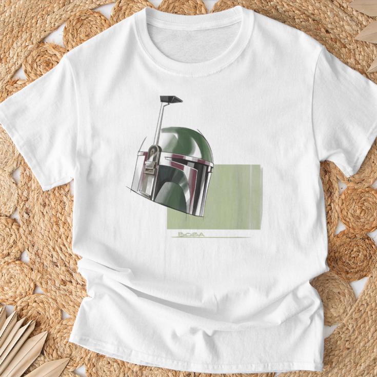 Star Wars The Book Of Boba Fett Minimalist Helmet T-Shirt Gifts for Old Men Star Wars The Book Of Boba Fett Minimalist Helmet T-Shirt Gifts for Old Men