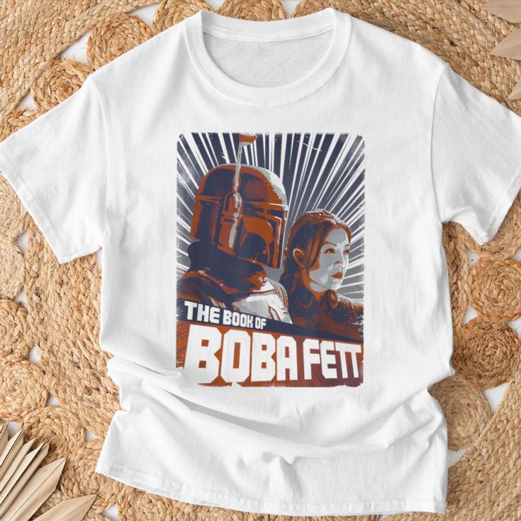 Star Wars The Book Of Boba Fett Retro Graphic Poster T-Shirt Gifts for Old Men Star Wars The Book Of Boba Fett Retro Graphic Poster T-Shirt Gifts for Old Men