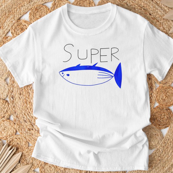 Super Tuna Tuna Fish Tシャツ 高齢者への贈り物