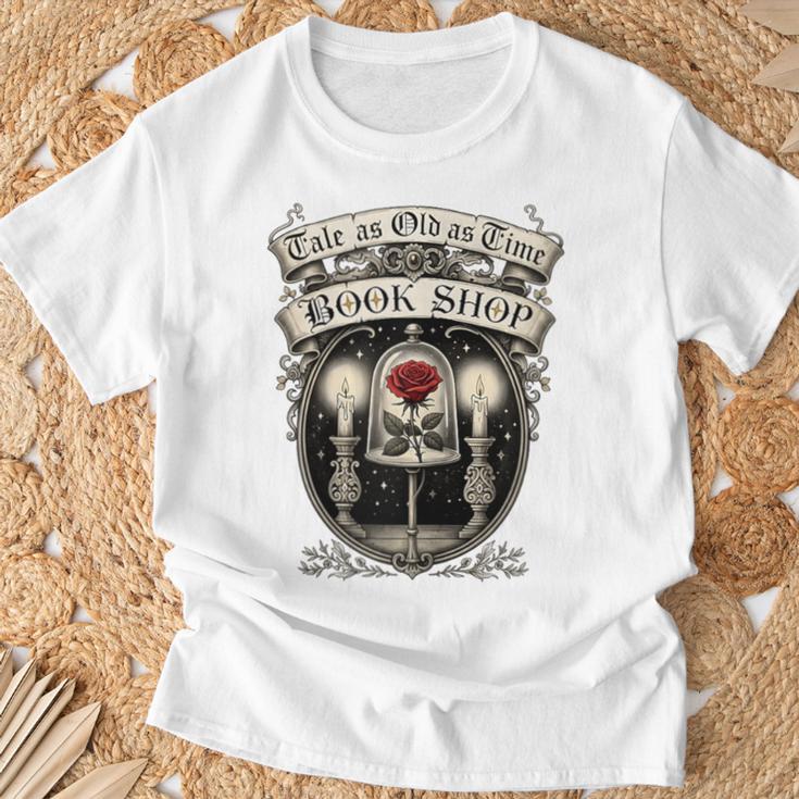 Tale As Old As Time Rose Readers Reading Books T-Shirt Gifts for Old Men Tale As Old As Time Rose Readers Reading Books T-Shirt Gifts for Old Men