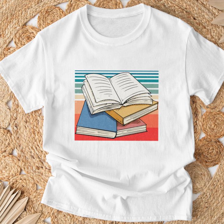 Unpaid Book Critic Book Reader Bookworm Vintage T-Shirt Gifts for Old Men