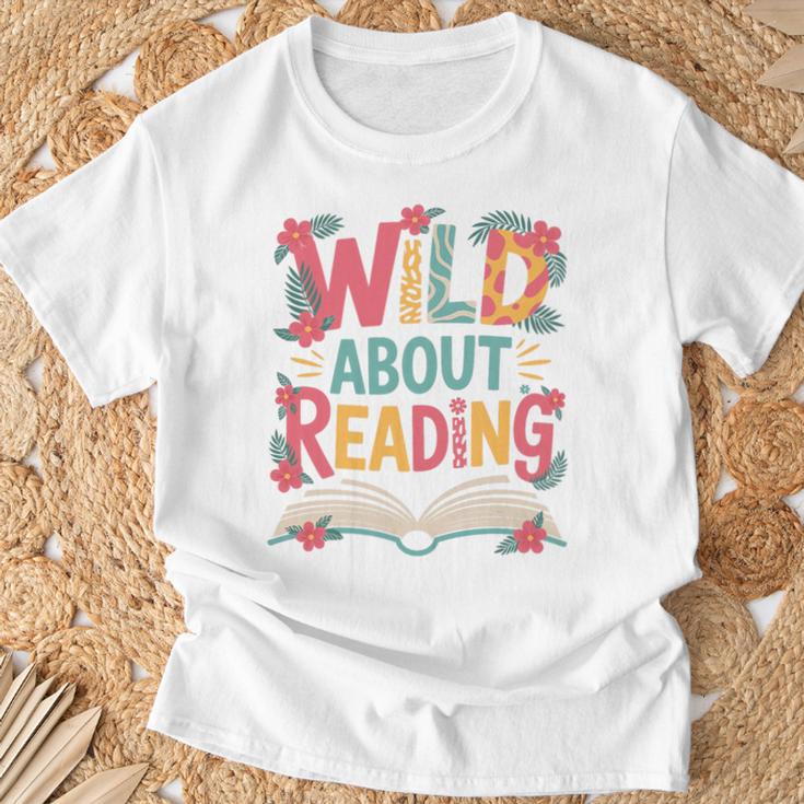 Wild About Reading Book Reading Library Writer Premium Tri-Blend T-Shirt Gifts for Old Men Wild About Reading Book Reading Library Writer Premium Tri-Blend T-Shirt Gifts for Old Men