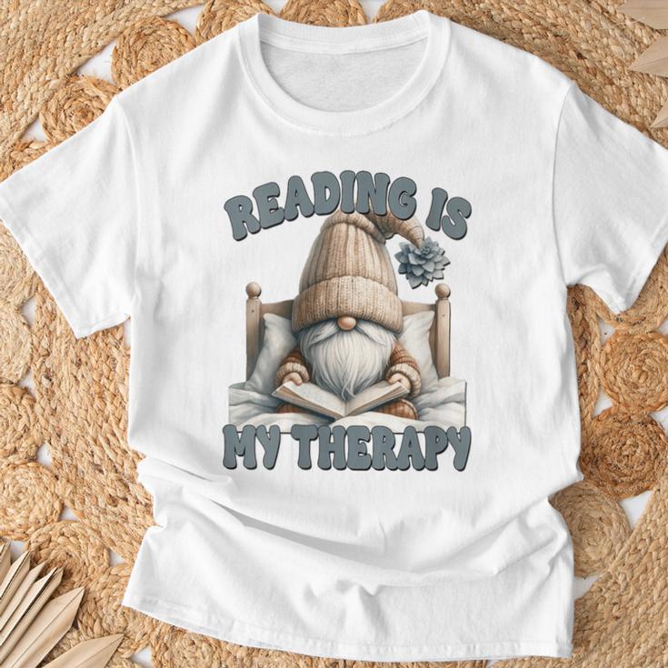 Women's Book Reader Accessories For Teacher Reading Is My Therapy T-Shirt Gifts for Old Men Women's Book Reader Accessories For Teacher Reading Is My Therapy T-Shirt Gifts for Old Men