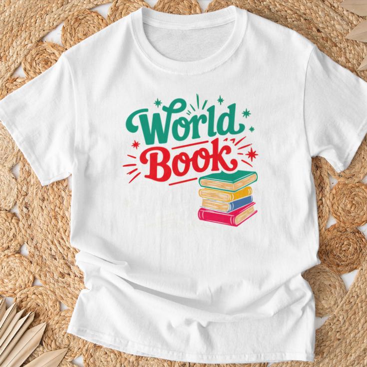 World Book Day 2026 Costume Girls Boys Books Lover Women Men T-Shirt Gifts for Old Men