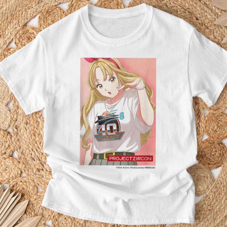 【Project Zircon×Fcグラディウス40th】ネオン（By淺野のん）「Fcグラディウス40th」 Tシャツ 高齢者への贈り物