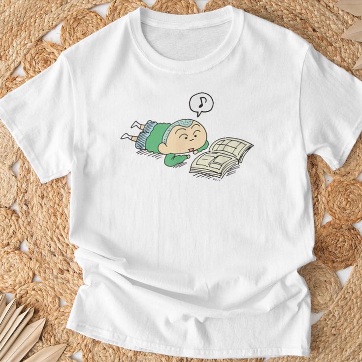 【まんが】クレヨンしんちゃん ごきげんマサオくん Tシャツ 高齢者への贈り物