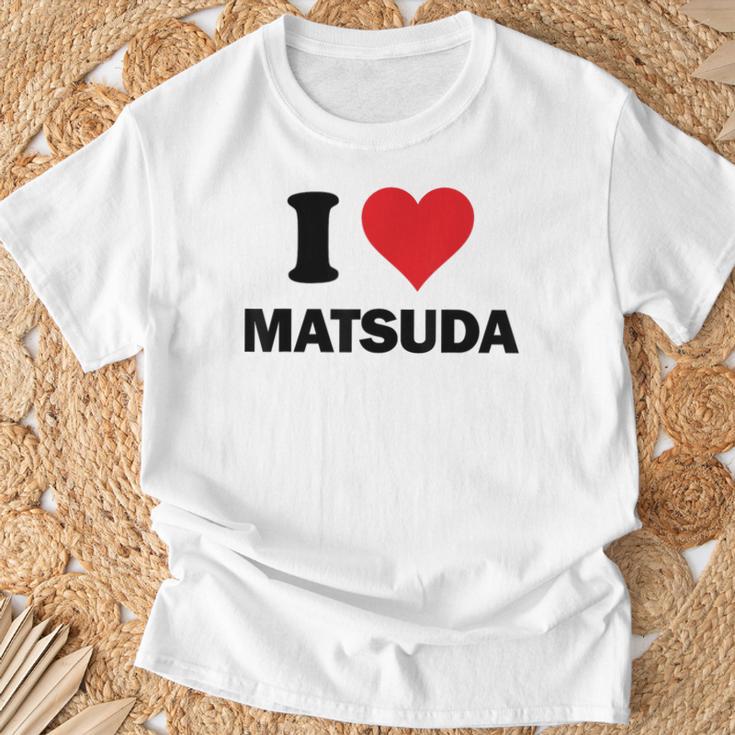 アイハート 松田 日本 愛 日本土産 Tシャツ 高齢者への贈り物