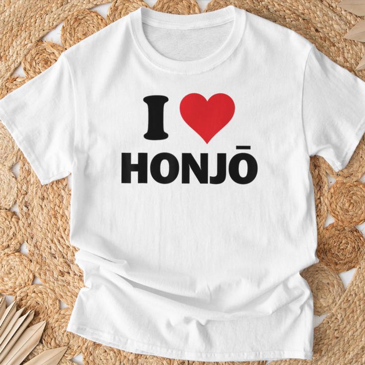 アイハート本庄 日本ラブ 日本土産 Tシャツ 高齢者への贈り物