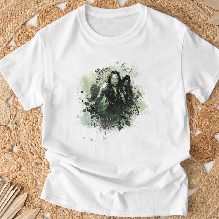 アラゴルン 北のレンジャー ファンタジー戦士の森 Papl3459 Tシャツ 高齢者への贈り物