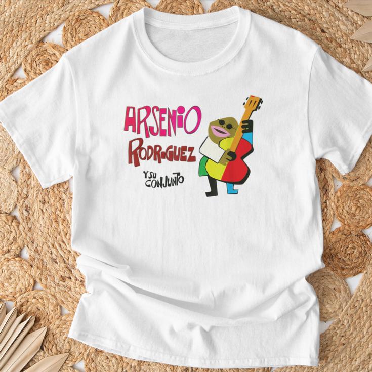 アルセニオ・ロドリゲス・イ・ス・コンフント・サルサ・チャラナガキューバ Tシャツ 高齢者への贈り物