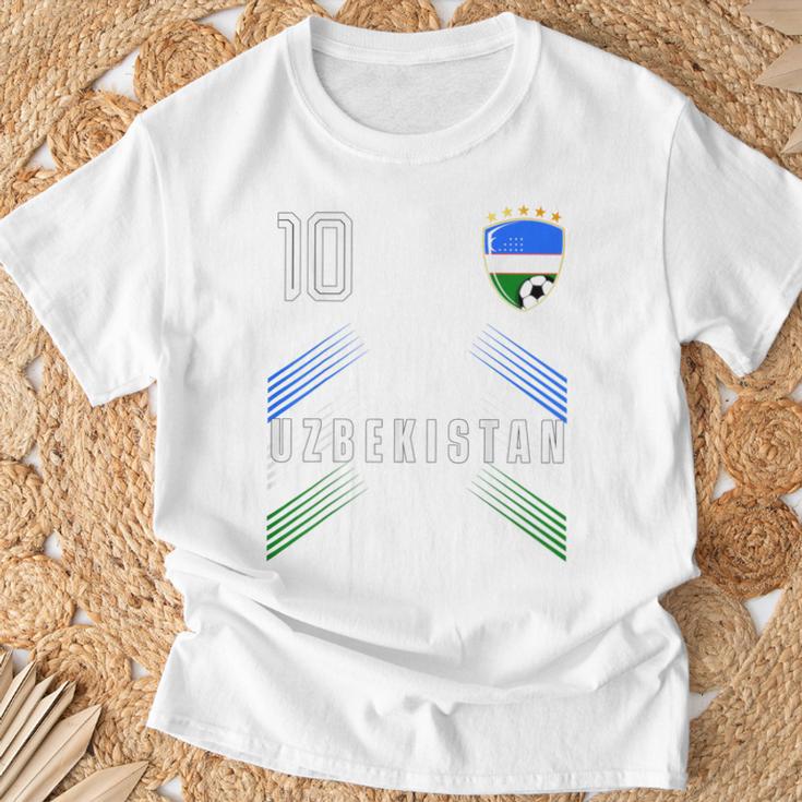 ウズベキスタン国旗 ウズベキスタン プライド愛好家 Tシャツ 高齢者への贈り物