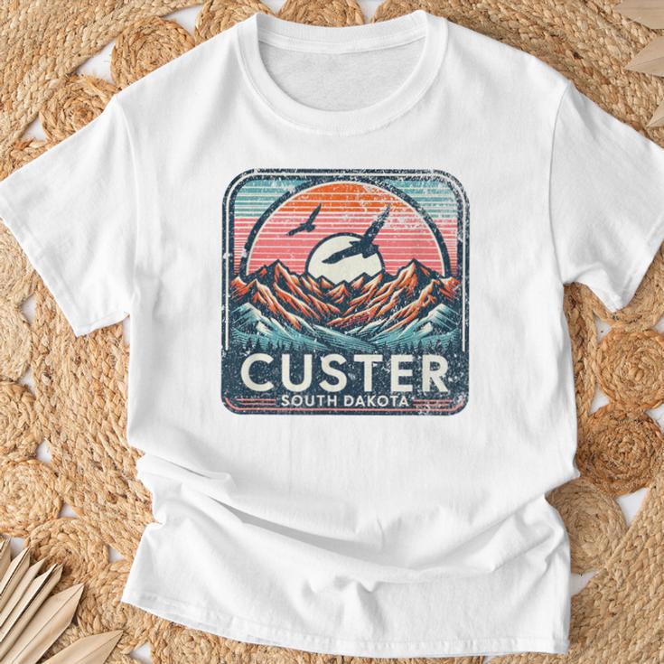 カスター州立公園 Tシャツ 高齢者への贈り物
