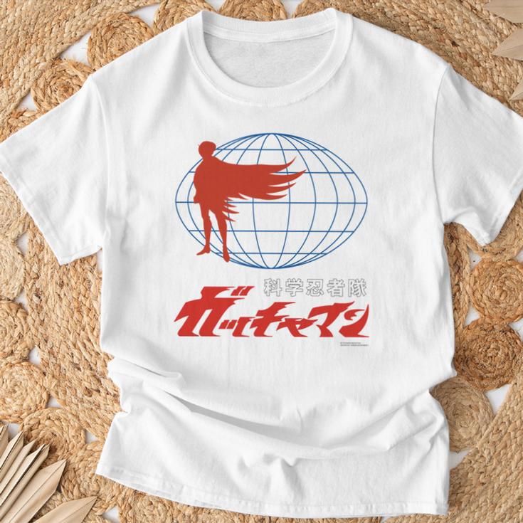 ガッチャマン O 長袖tシャツ Tシャツ 高齢者への贈り物