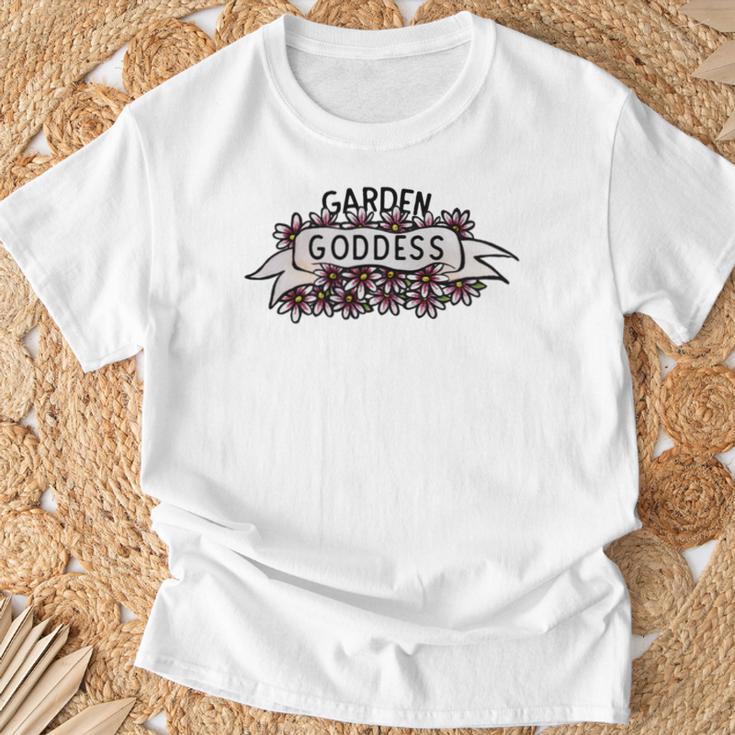 ガーデンゴッデス キュート 長袖tシャツ Tシャツ 高齢者への贈り物