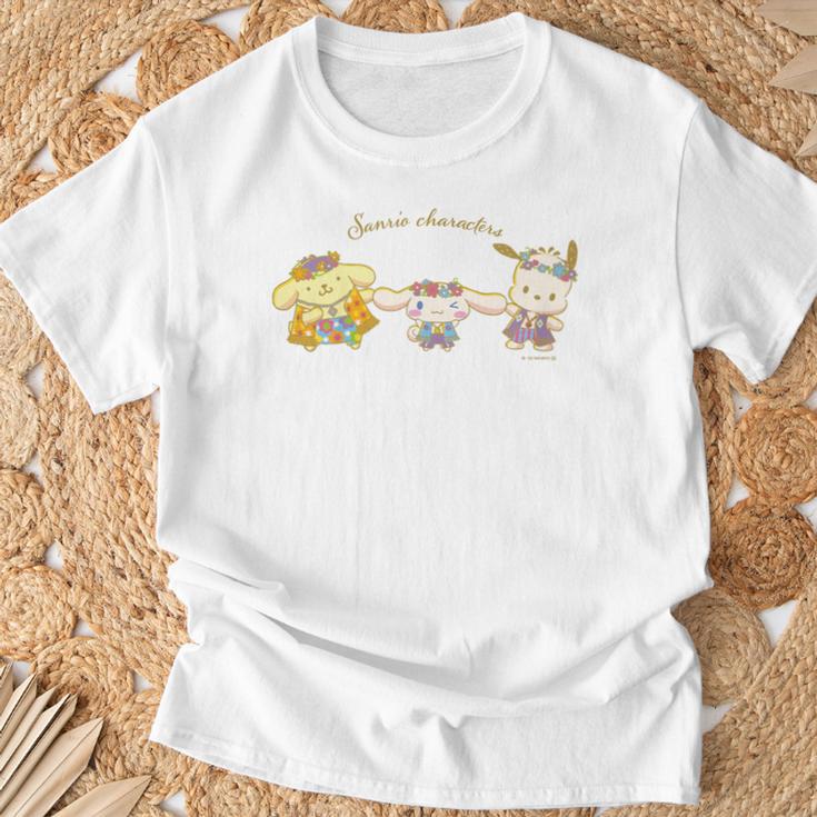 キッズ ポムポムプリン ポチャッコ シナモロール ポーズ Tシャツ 高齢者への贈り物