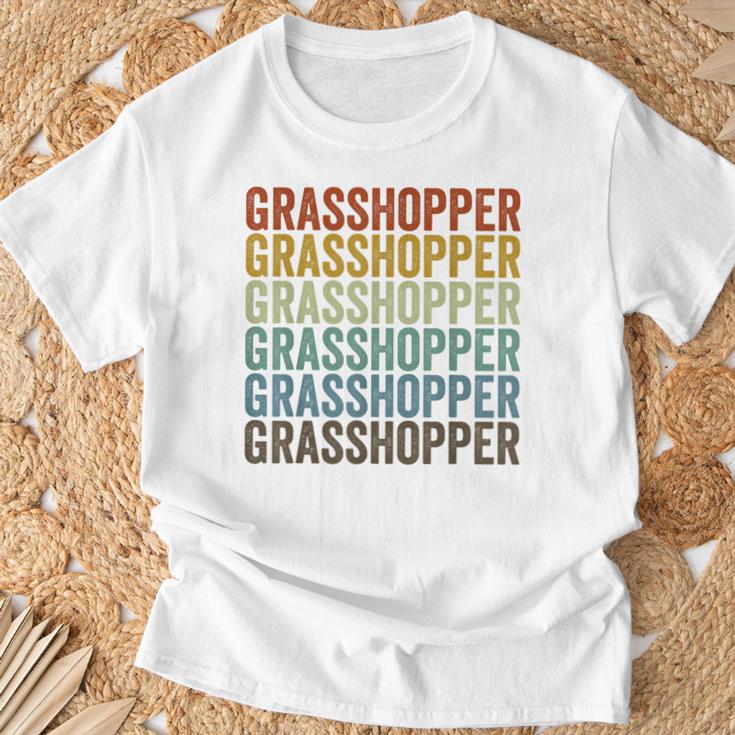 グラスホッパー レトロ Tシャツ 高齢者への贈り物