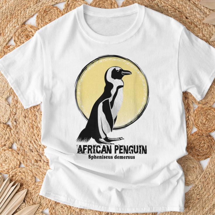 ケープペンギン African Penguin Tシャツ 高齢者への贈り物
