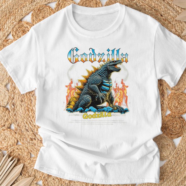 ゴジラ 日本の怪獣 Tシャツ 高齢者への贈り物