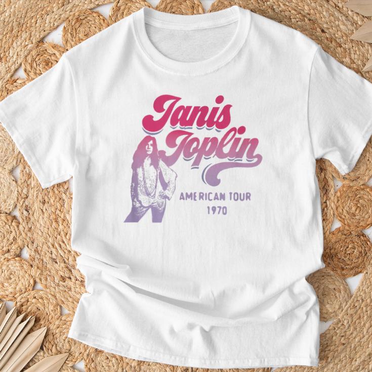 ジャニス・ジョプリン・アメリカン・ツアー1970 Tシャツ 高齢者への贈り物