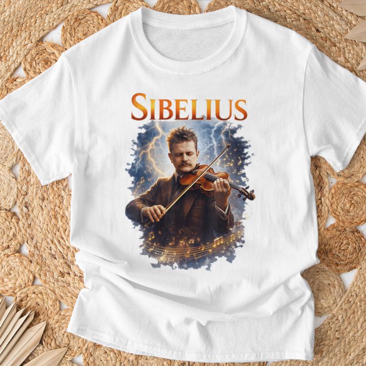 ジャン・シベリウス 作曲家 Tシャツ 高齢者への贈り物