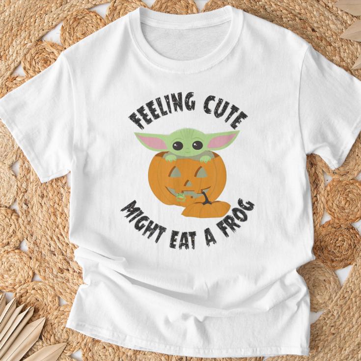 スター・ウォーズ マンダロリアン ハロウィン グルーグ かわいい Tシャツ 高齢者への贈り物
