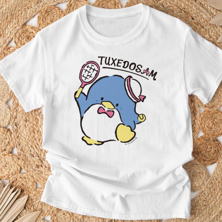 タキシードサム テニス 長袖tシャツ Tシャツ 高齢者への贈り物