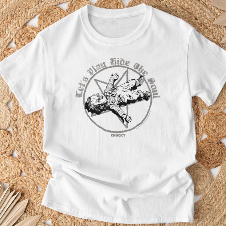 チャッキー Let’S Play Hide Theoul Tシャツ 高齢者への贈り物
