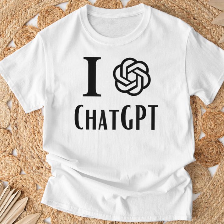 チャット Gpt が大好きです Tシャツ 高齢者への贈り物