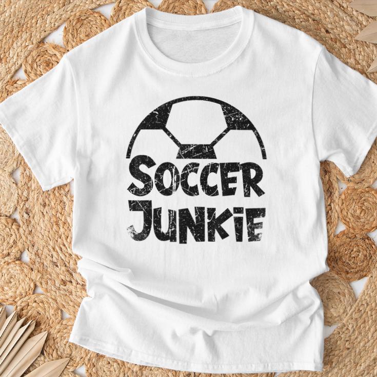 ビンテージ サッカー ジャンキー Tシャツ 高齢者への贈り物