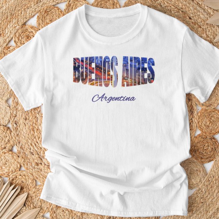 ブエノスアイレスアルゼンチン Tシャツ 高齢者への贈り物