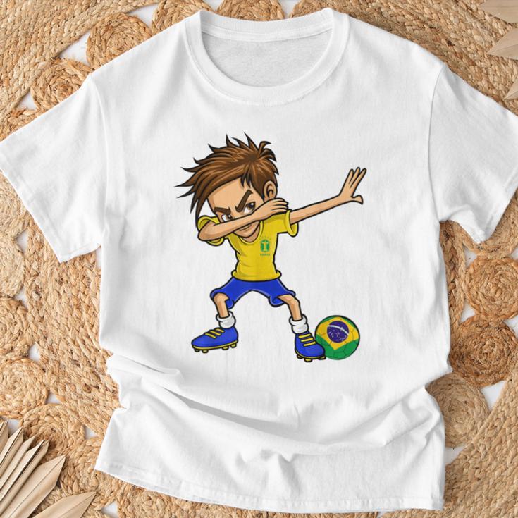 ブラジル国旗 Braziloccer Flag ブラジル代表サッカー Tシャツ 高齢者への贈り物