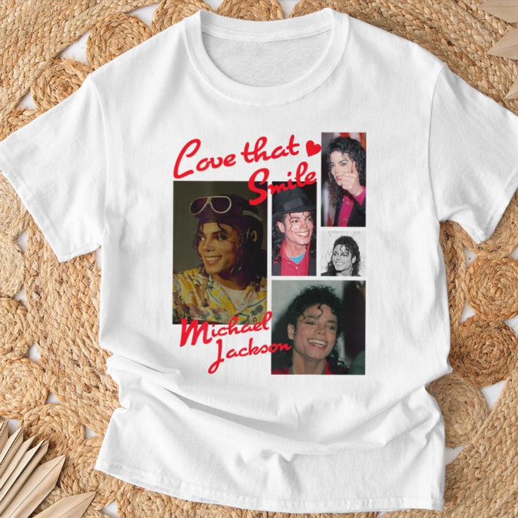 マイケルジャクソン 014 バックプリント Tシャツ 高齢者への贈り物