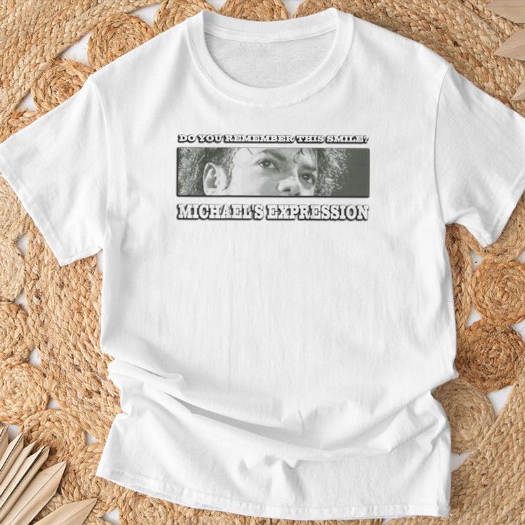 マイケルジャクソン_715_バックプリント Tシャツ 高齢者への贈り物