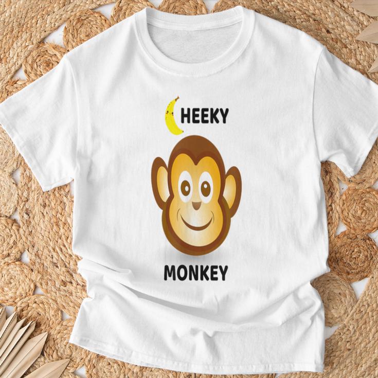 モンキーtシャツ 「チーキーモンキー」 Tシャツ 高齢者への贈り物