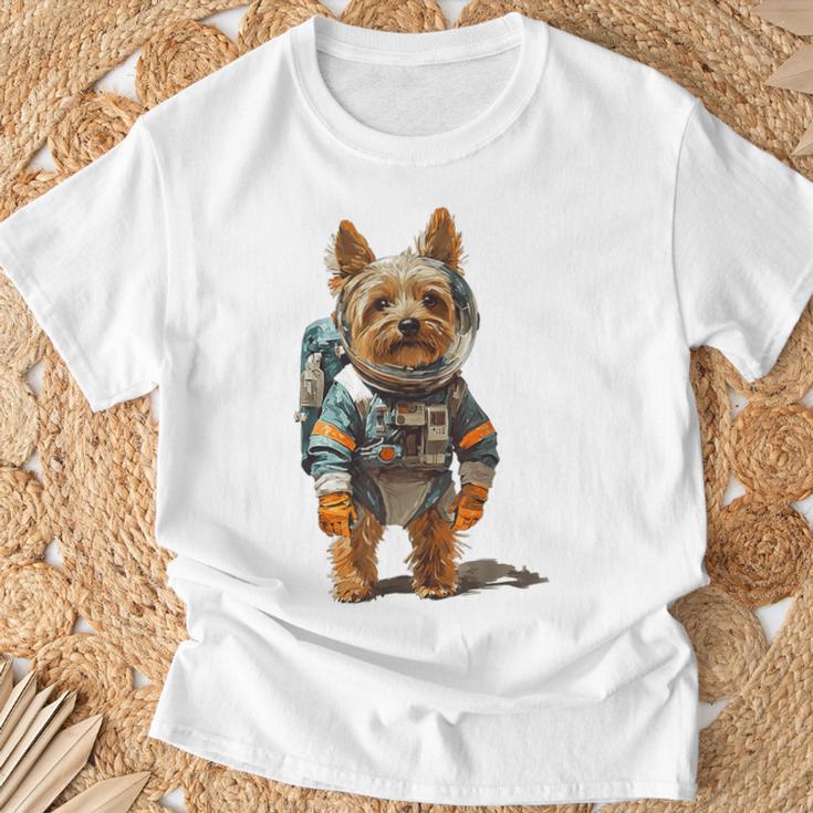 ヨークシャーテリア 犬 グラフィック ペット ヨークシャーテリア Tシャツ 高齢者への贈り物