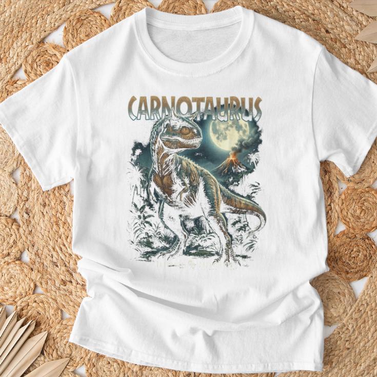 ヴィンテージ カルノタウルス 90年代 ブートレッグ恐竜 先史時代の恐竜 Tシャツ 高齢者への贈り物