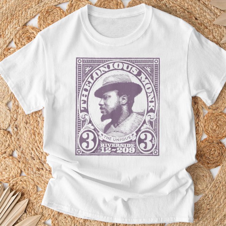 公式セロニアス・モンク・ジャズ・アイコン・グッズ The Unique Tシャツ 高齢者への贈り物