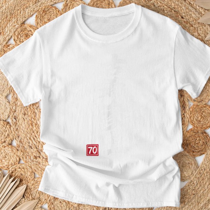 古希 70歳 古希祭 和風 筆文字 誕生日祝い Koki Tシャツ 高齢者への贈り物